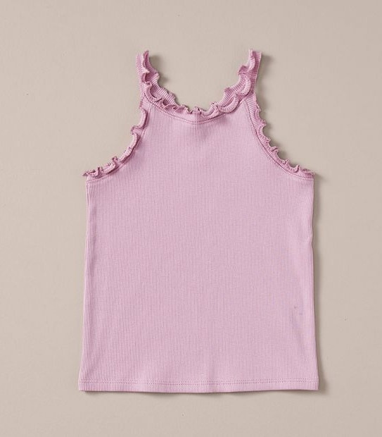 SE250886_04 LETTUCE EDGE RIB TANK PURPLE