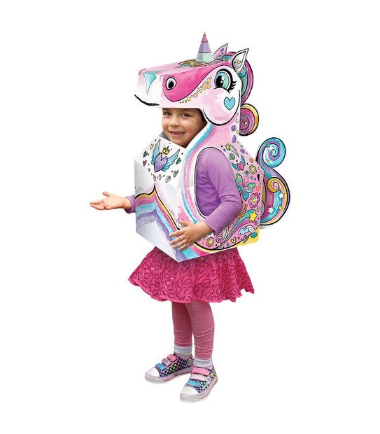 Kids Projects: Build a Unicorn Cardboard Wearables