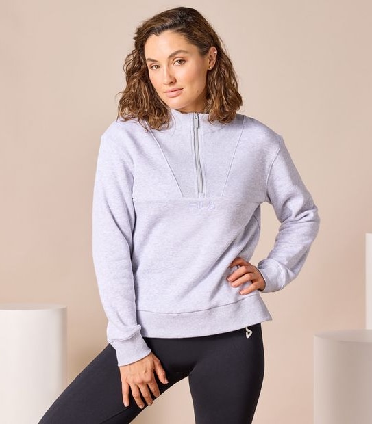 Fila Paisley Quarter Zip Jumper