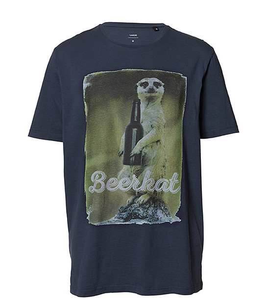 Beerkat T-Shirt - Navy