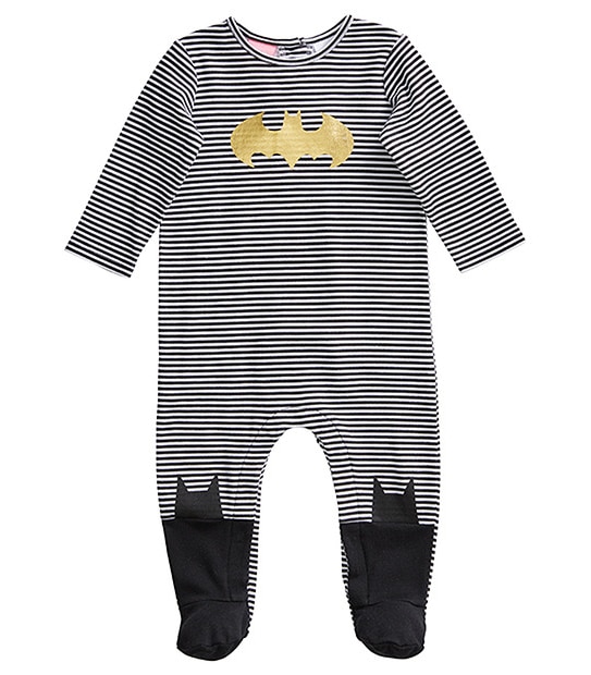 Batman Baby Striped Romper