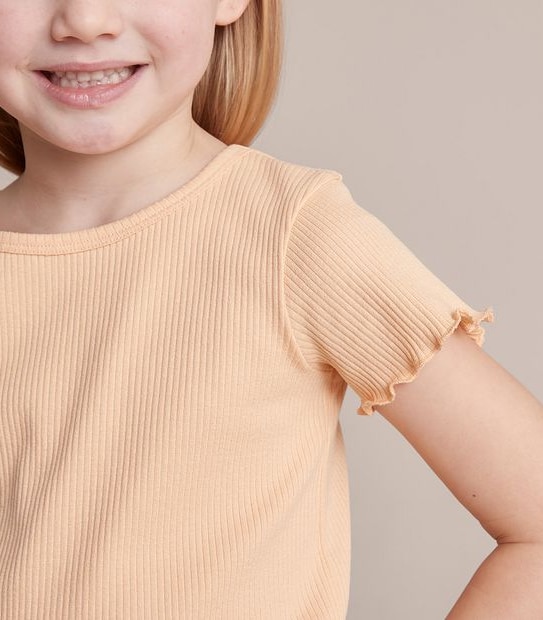 SE246568_01 SS RIB TEE PEACH