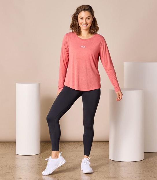 Fila Paisley Flow Long Sleeve T-Shirt