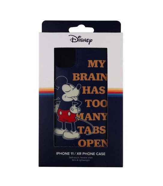 Disney Retro Mickey Slogan iPhone 11/XR Case