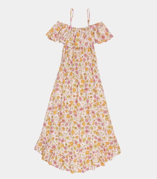 Piping Hot Retro Floral Dress
