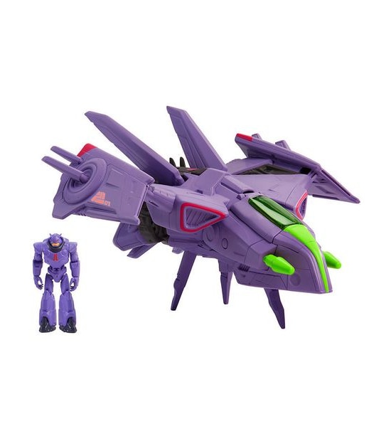 Disney Pixar Lightyear Hyperspeed Series Zurg Fighter Ship & Zurg
