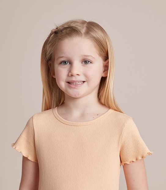 SE246568_01 SS RIB TEE PEACH
