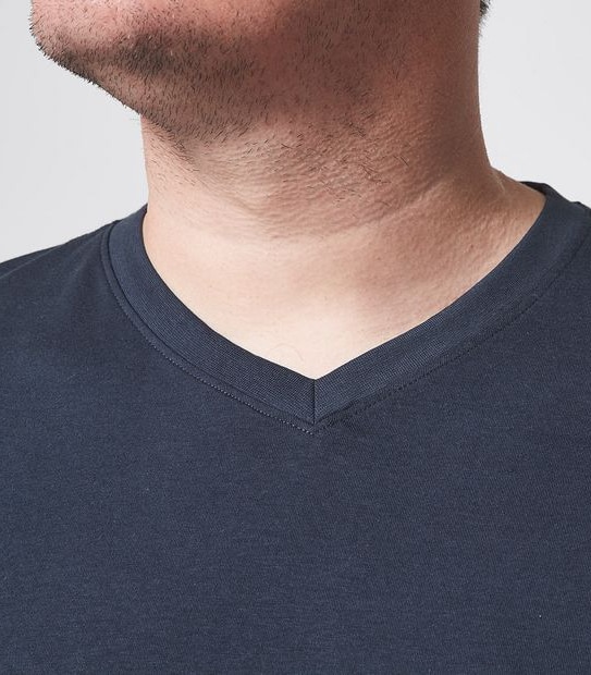 Mr Big Organic Cotton V-Neck T-Shirt