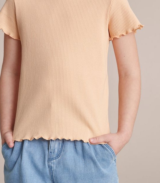 SE246568_01 SS RIB TEE PEACH
