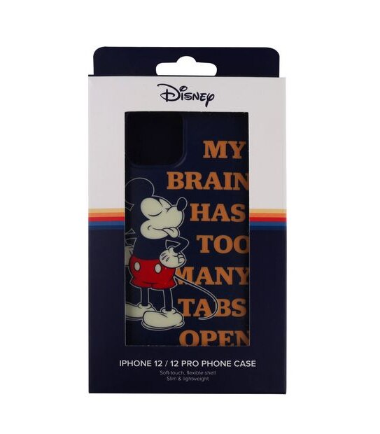 Disney Retro Mickey Slogan iPhone 12 & 12 Pro Case