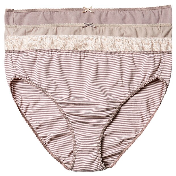 5 Pack Moda High Cut Briefs 5 Pack Moda High Cut Briefs