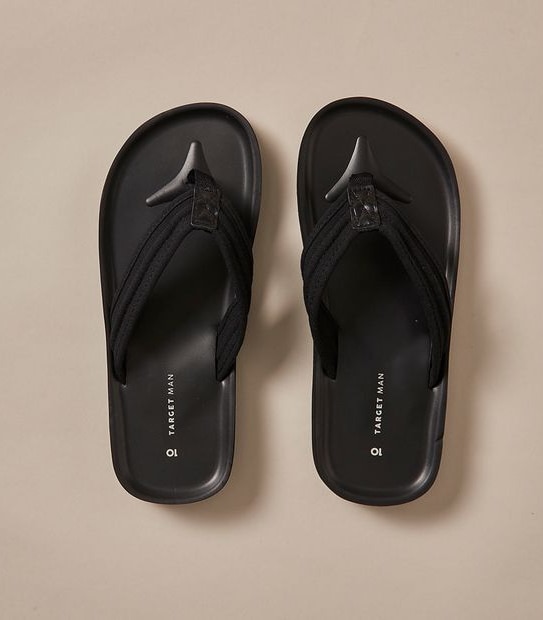 Mens Joey Fabric Upper Thongs