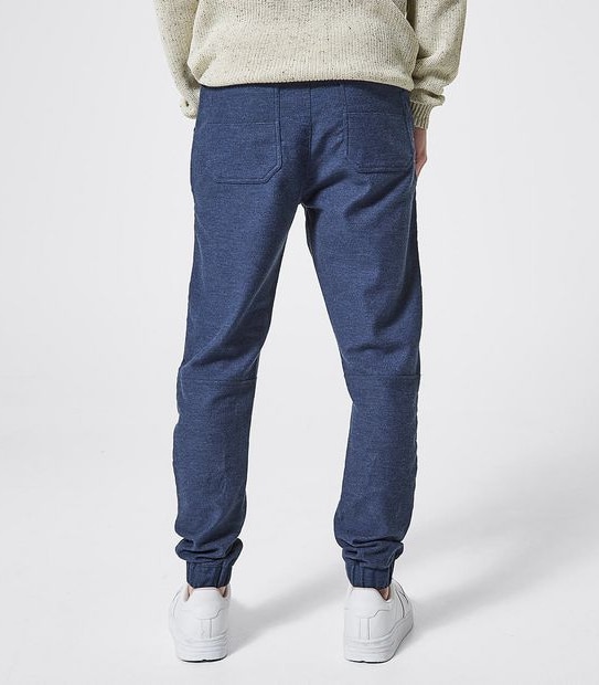 Piping Hot Woven Surf Jogger Pants - Navy