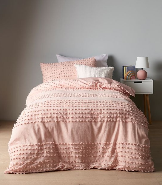 Madison Kids Textured Quilt Cover Set