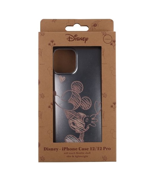 Disney Earthy Mickey iPhone 12 & 12 Pro Case Silver