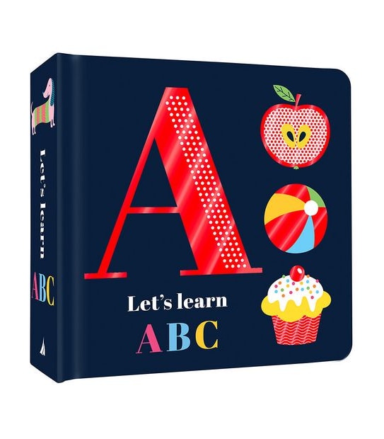 Chunky Foil Board Book - Let's Learn ABC