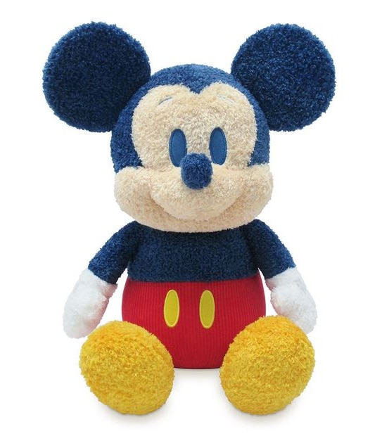 Disney Store Mickey Mouse Weighted Medium Soft Toy 15"