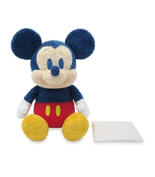 Disney Store Mickey Mouse Weighted Medium Soft Toy 15"