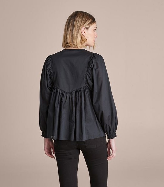 Balloon Sleeve Blouse