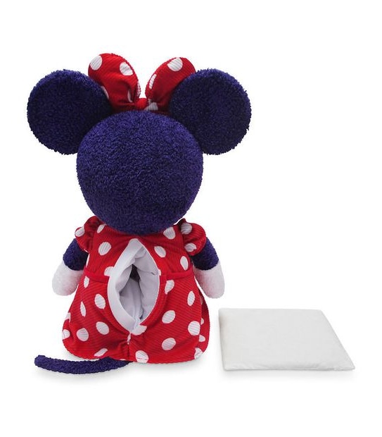 Disney Store Minnie Mouse Weighted Medium Soft Toy 15"