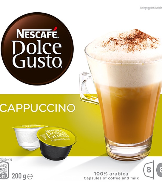 Nescafe Dolce Gusto Capsules - Cappuccino