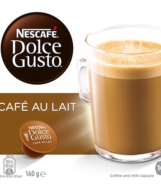 Nescafe Dolce Gusto Capsules - Cafe Au Lait