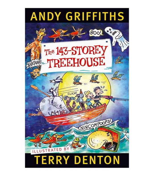 The 143-Storey Treehouse - Andy Griffiths,Terry Denton (HB)