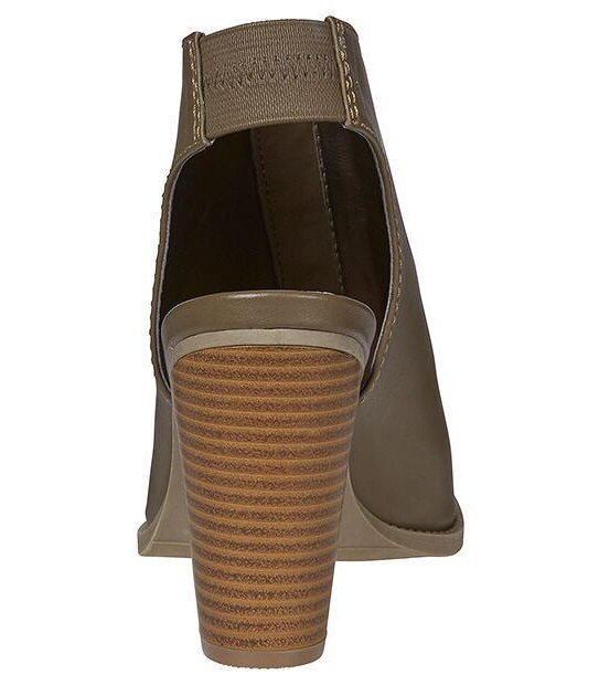 Tulia Zip Front Ankle Boots
