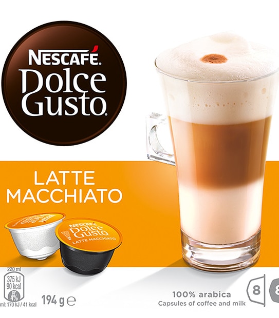 Nescafe Dolce Gusto Capsules - Latte Macchiato