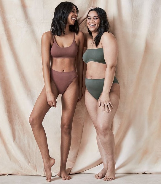 Lily Loves Rib Strappy Crop Bra