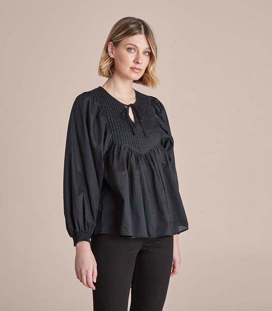 Balloon Sleeve Blouse