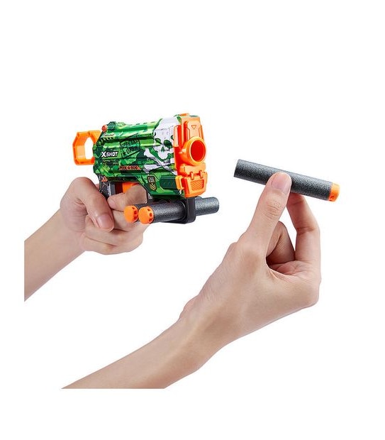 X-Shot Skins Menace Dart Blaster (8 Darts) by ZURU - Assorted*