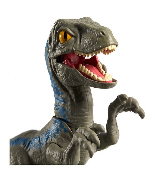 Jurassic World Dominion Rock 'em Sock 'em Robots Blue vs Atrociraptor