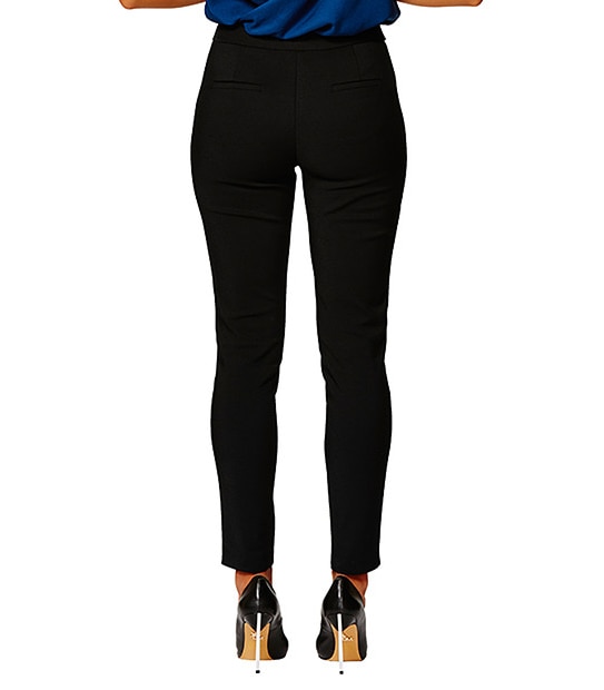 Dannii Minogue Petites The Priscilla High Waisted 7/8th Pants - Black