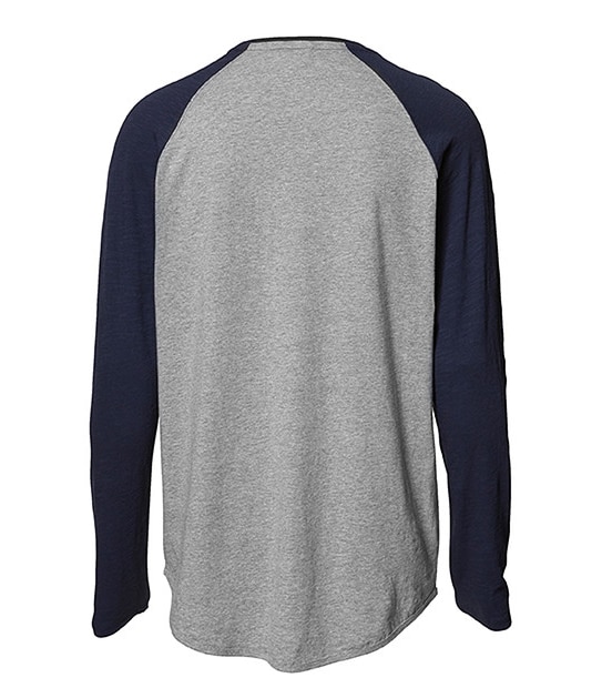 Piping Hot Raglan T-Shirt - Grey