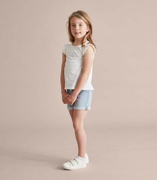 Organic Cotton 2 Pack Frill Tanks
