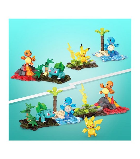 MEGA Construx Pokemon Kanto Region Team