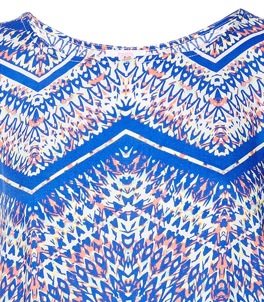 Piping Hot Crochet Tank - Geo Tribal