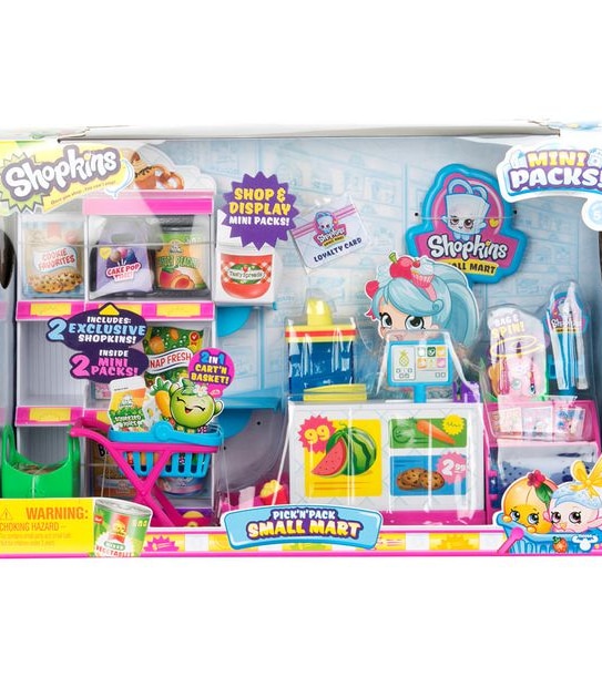 Shopkins Season 10 Pick 'N' Pack Small Mart Playset