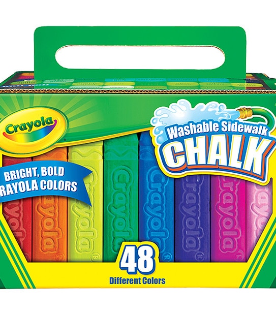 Crayola 48 Pack Sidewalk Chalk