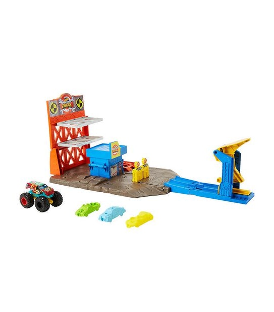 Hot Wheels - Monster Trucks - Blast Station Playset
