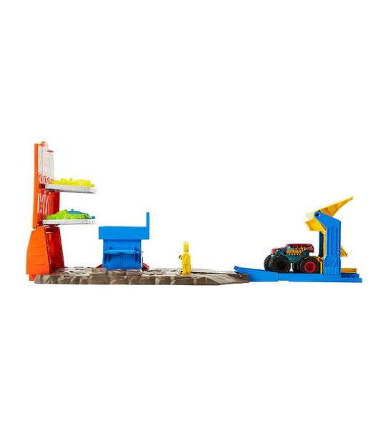 Hot Wheels - Monster Trucks - Blast Station Playset