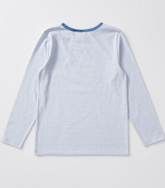 Tres Bien Stripe Print Pyjama Set - Blue