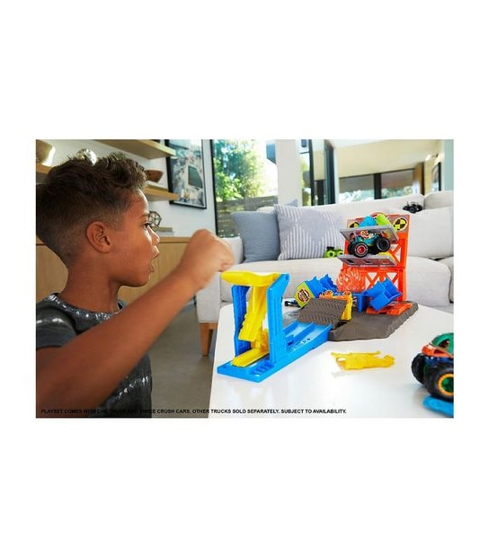 Hot Wheels - Monster Trucks - Blast Station Playset