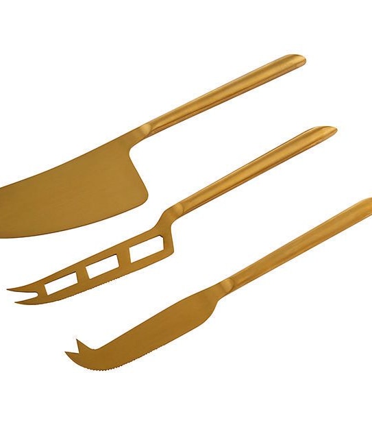 Lisa T Three Piece Cheese Knife Set