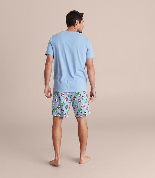 Mens Family Matching Supermario Pyjama Set