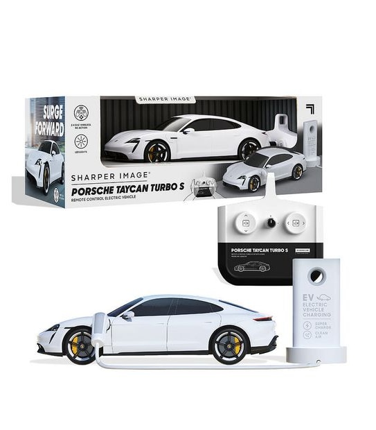 Sharper Image RC Porsche Taycan Turbo S 1:20 Toy Vehicle