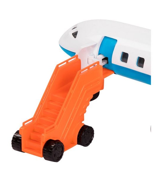 Driven - Airport Playset - (32 piece) Airport Toy Accessories & Airplane