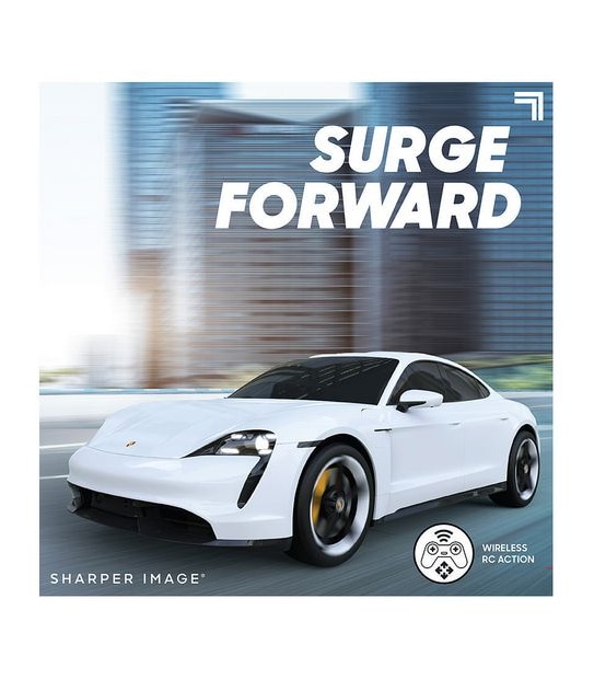 Sharper Image RC Porsche Taycan Turbo S 1:20 Toy Vehicle