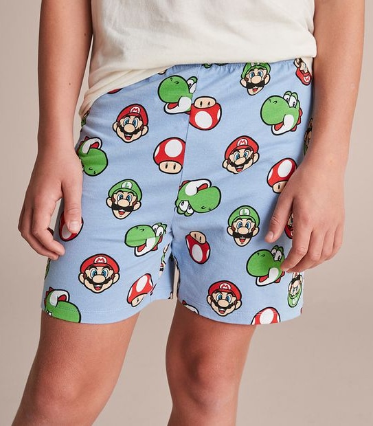 Kids Family Matching Super Mario Pyjama Set